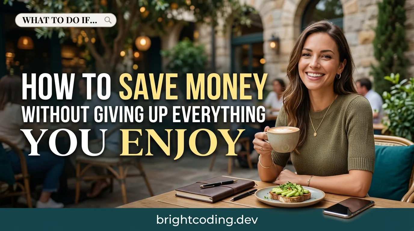 How to Save Money Without Giving Up Everything You Enjoy